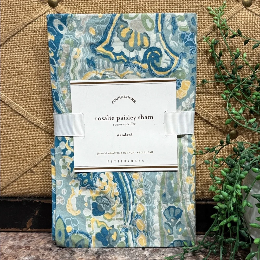 Pottery Barn Rosalie Paisley Sham